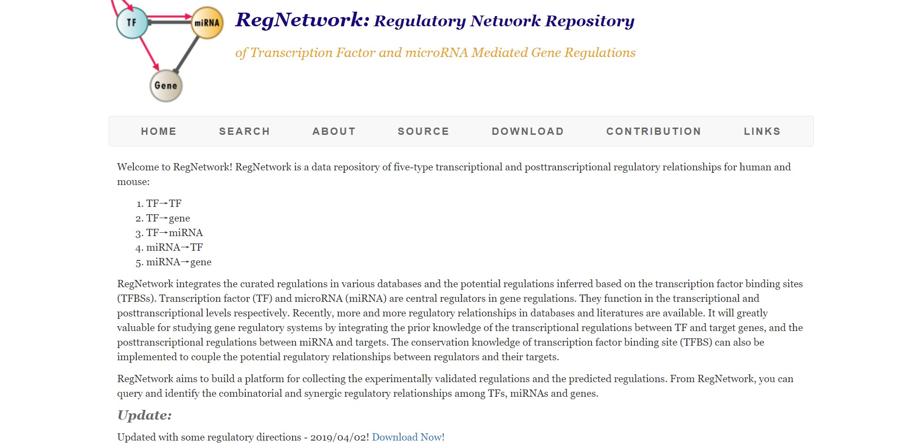 RegNetwork